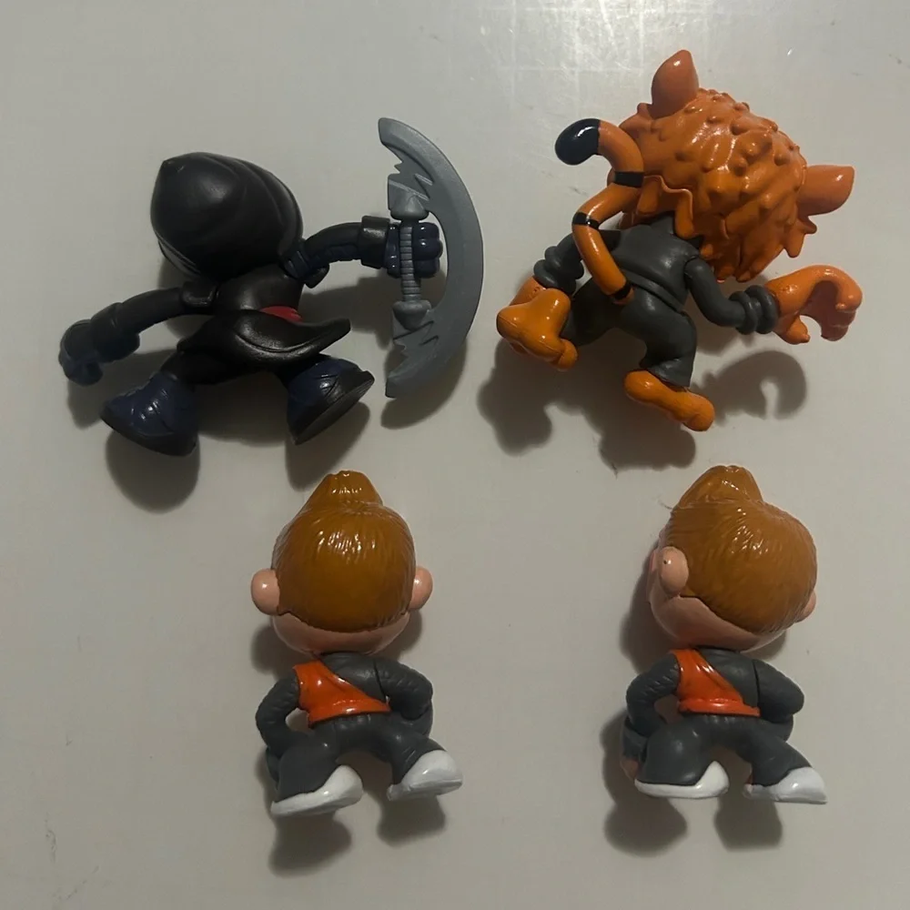 Ninja Kidz TV Series Action Figures Lot of 7 toys